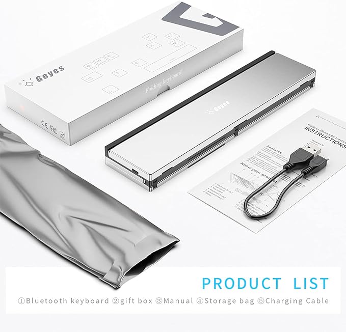 Bluetooth Foldable Keyboard - CITI SOUQ