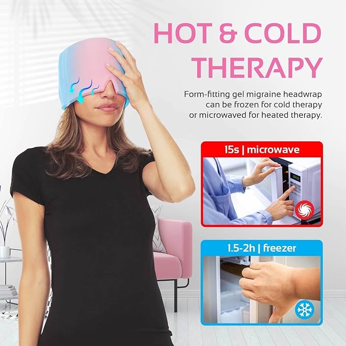 Citi Migraine Relief Cap Hot/Cold - CITI SOUQ