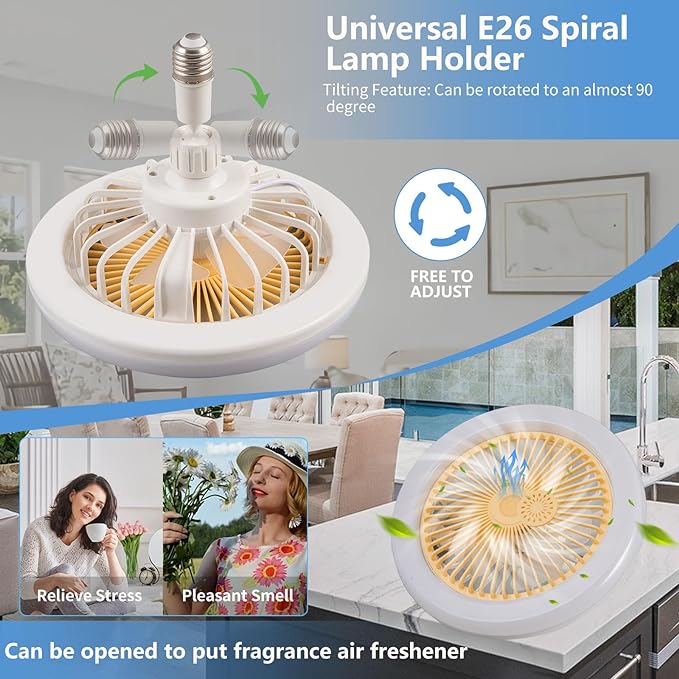 LED Multi - Function Fan Light - CITI SOUQ